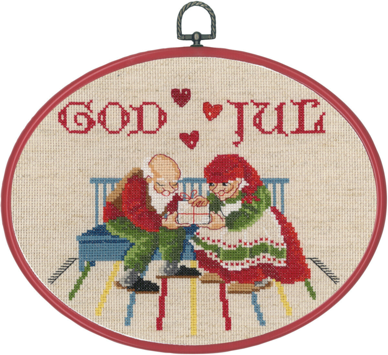 Kit de broderie Lutins dans la cuisine R5958/30 26x20 cm