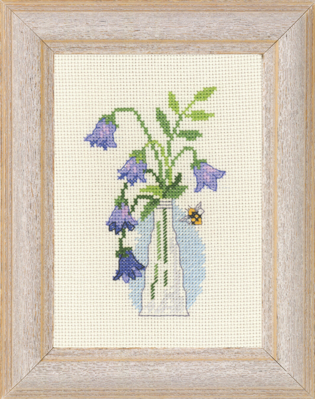 Kit de Broderie Campanule R5406 13 x 18 cm