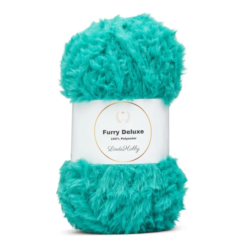 LindeHobby Furry Deluxe 19 Bleu-Vert Tropical