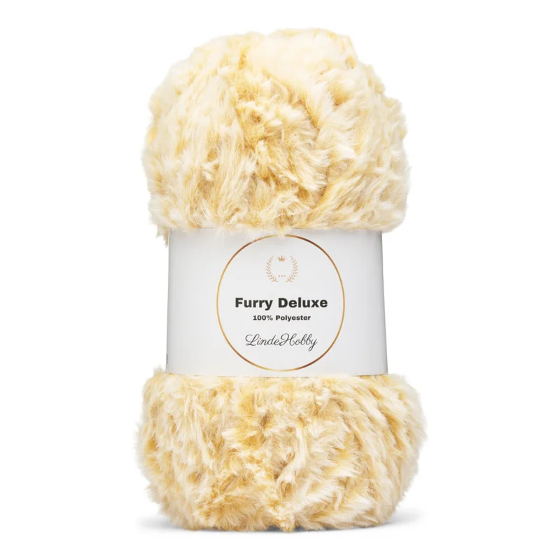 LindeHobby Furry Deluxe 02 Crème Vanille