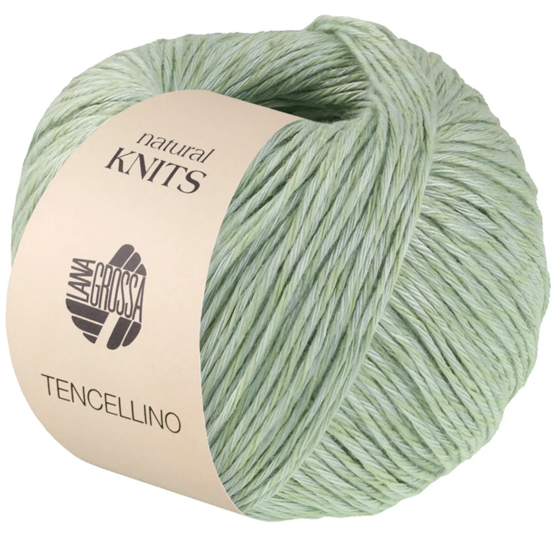Lana Grossa Tencellino 04 Blanc vert