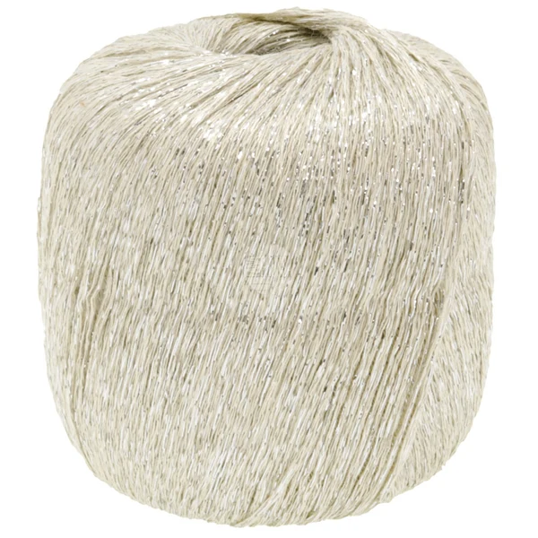 Lana Grossa Brillino 32 Crème/Argent