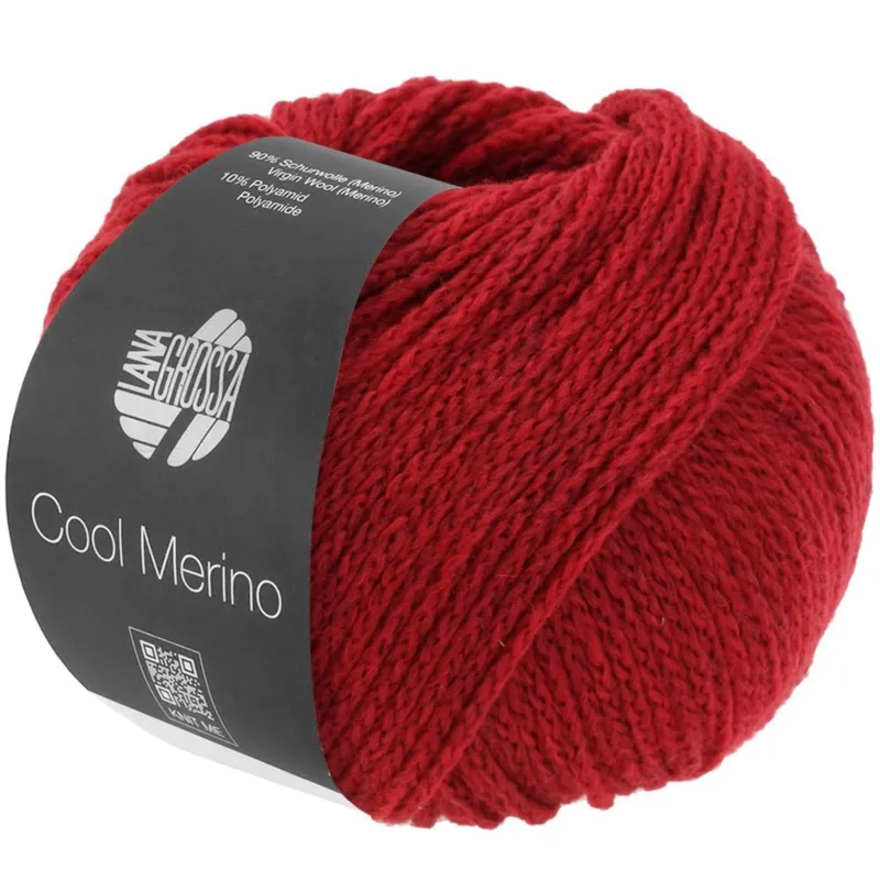 Lana Grossa Cool Merino 34 Rood