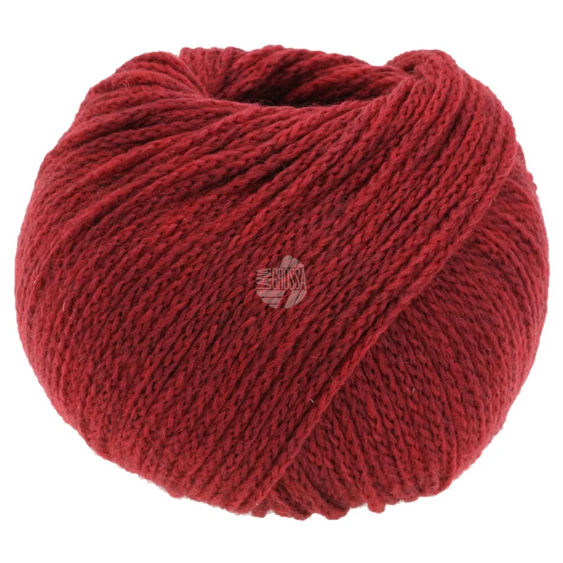 Lana Grossa Cool Merino 01 Donkerrood