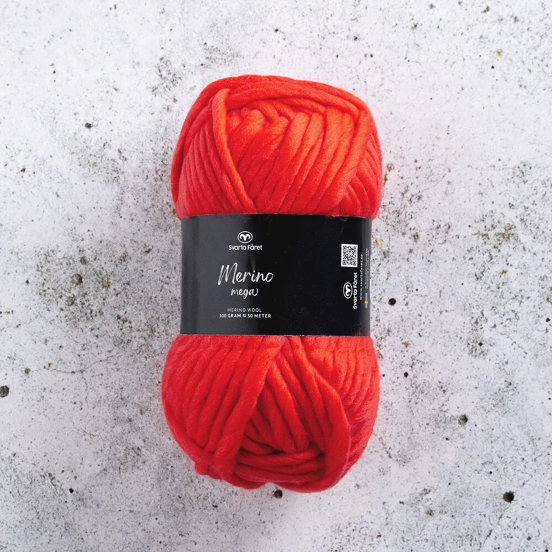 Svarta Fåret Merino Mega 15 Rode vlag
