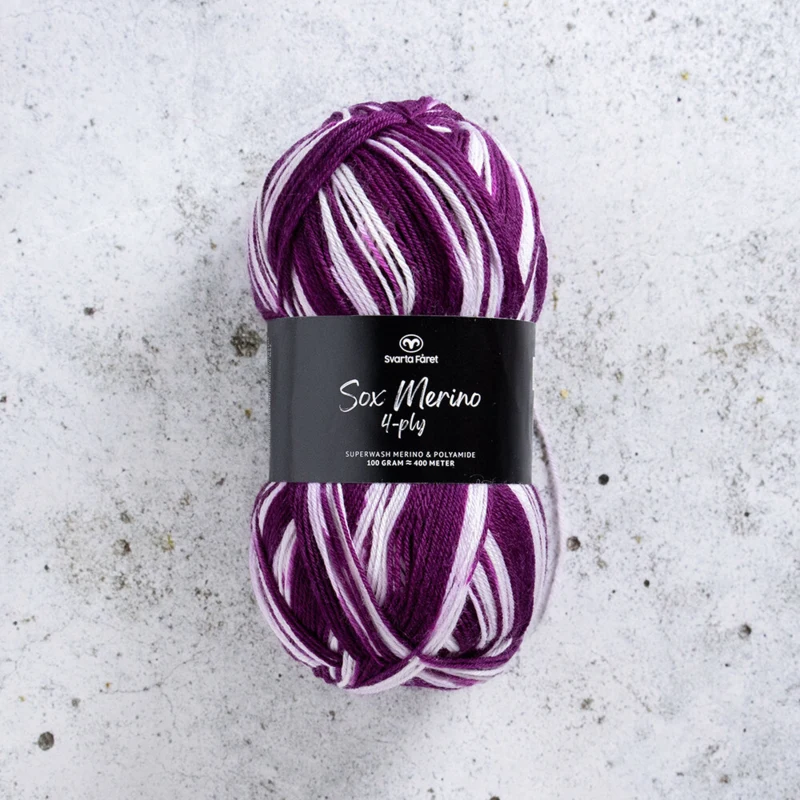 Svarta Fåret Sox Merino 4 ply 10 Cultklassieker
