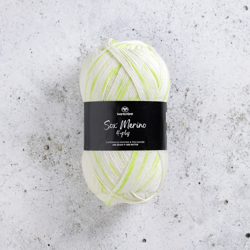 Svarta Fåret Sox Merino 4 ply 11 Flashframe