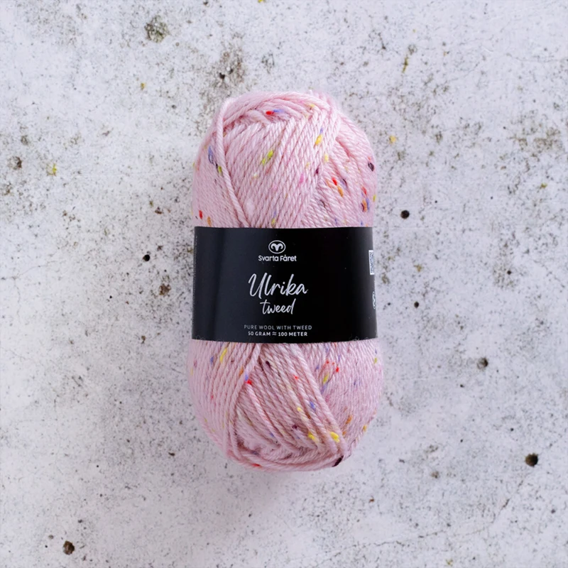 Svarta Fåret Ulrika Tweed 03 Roze zout