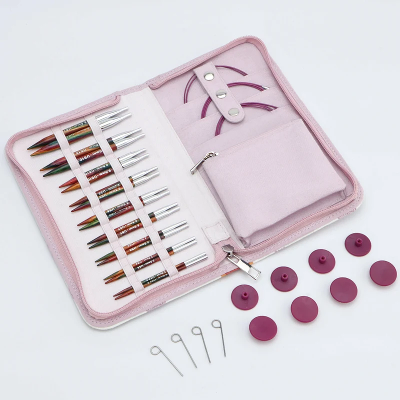 KnitPro Symfonie 2 Verwisselbare Rondbreinaalden Set, Special Deluxe, 10 cm