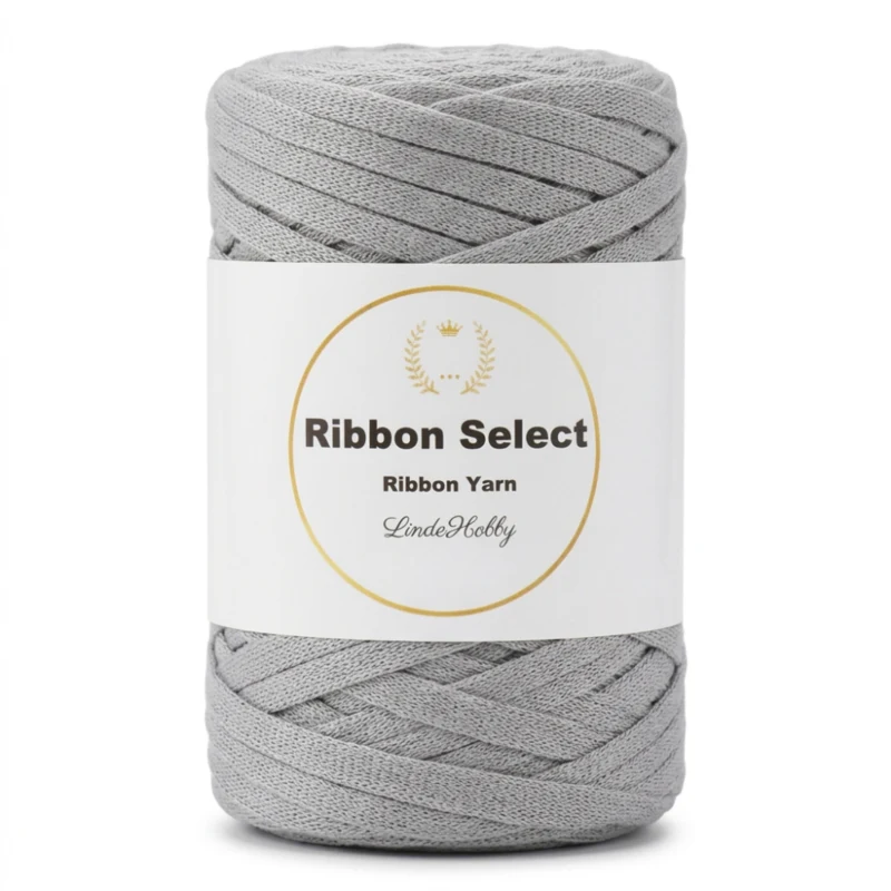 LindeHobby Ribbon Select 64 Effen grijs