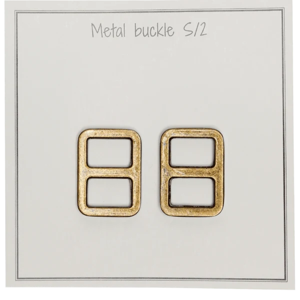 Go Handmade Boucle en métal 25 x 19 mm, Bronze