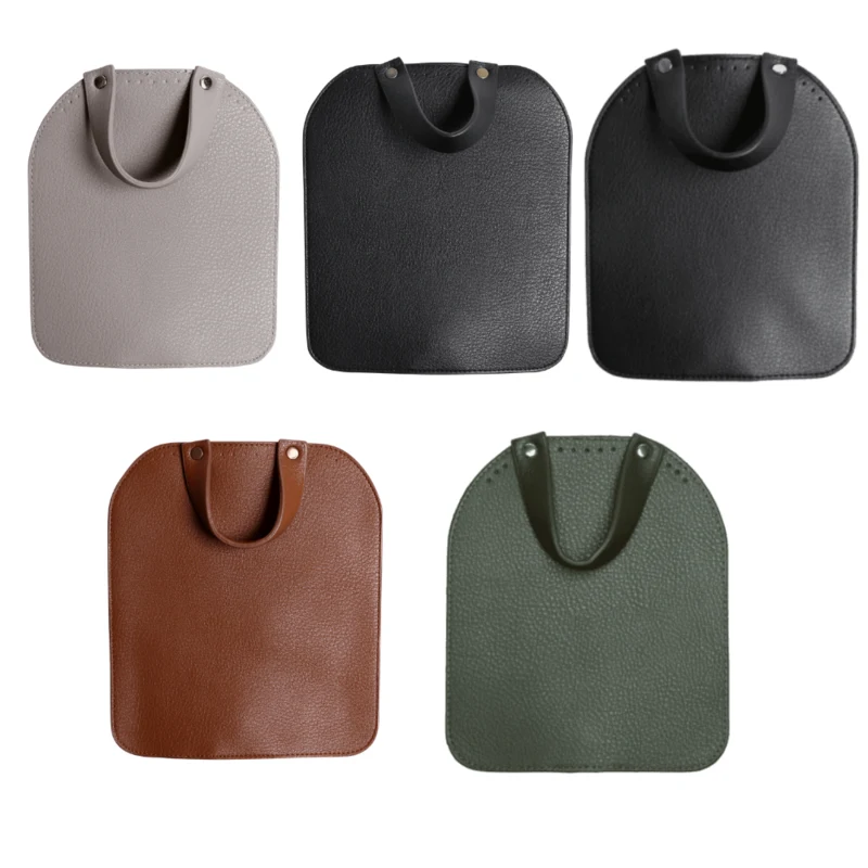 Go Handmade Tasflap: Voorkant 16 x 19 cm: Beige/Zilver, Zwart/Brons, Zwart/Zilver, Bruin/Brons en Groen/Zilver