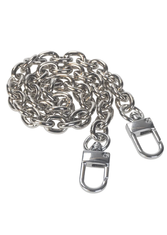 Go Handmade Metalen Ketting (47 en 57 cm): Zilver, 47 cm