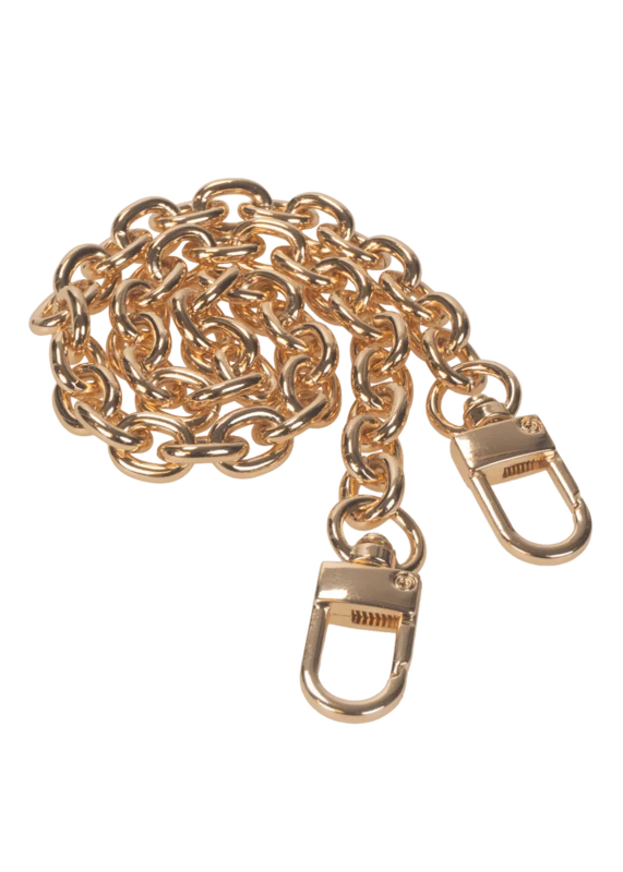 Go Handmade Metalen Ketting (47 en 57 cm): Goud, 47 cm