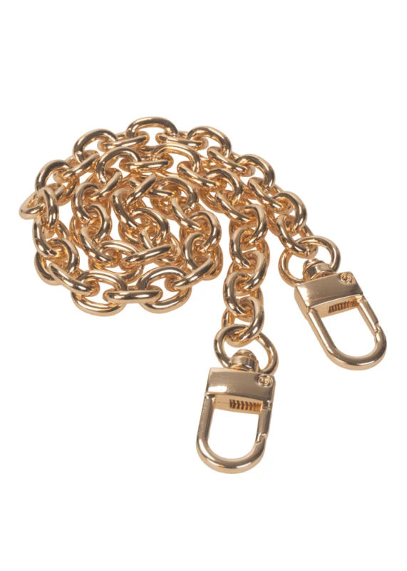 Go Handmade Metalen Ketting (47 en 57 cm): Goud, 47 cm