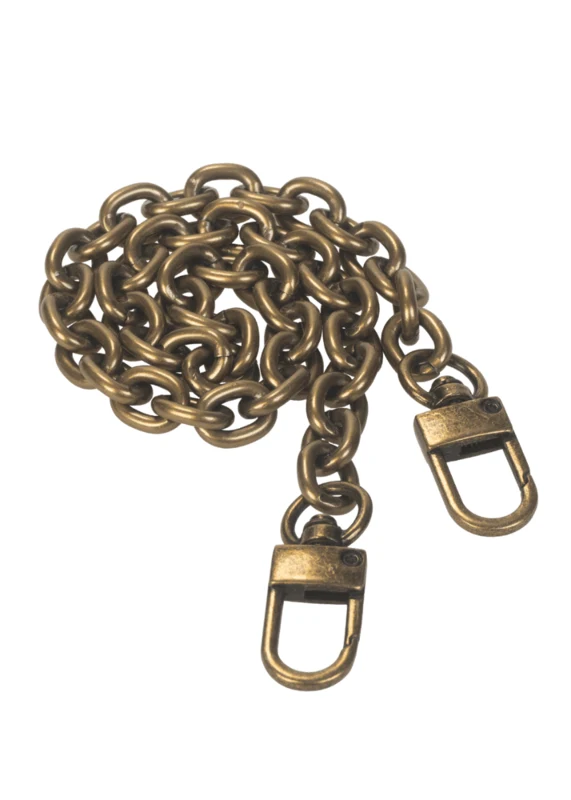 Go Handmade Metalen Ketting (47 en 57 cm): Brons, 47 cm