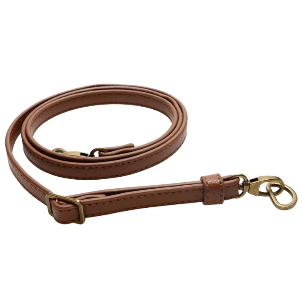Go Handmade Bandoulière pour sac 130 cm 12 mm, Marron, Bronze