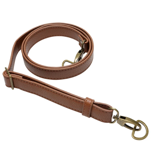 Go Handmade Bandoulière pour sac 130 cm 25 mm, Marron, Bronze