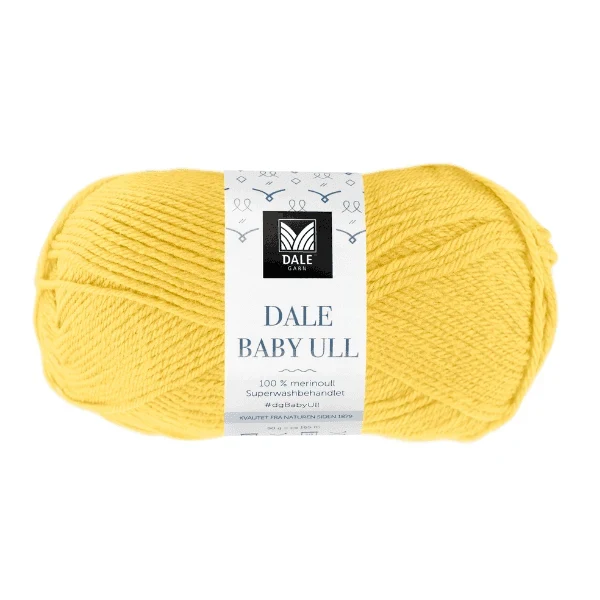 Gjestal Baby Ull 8535 Jaune
