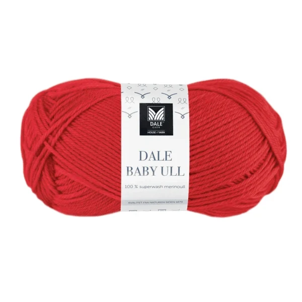 Gjestal Baby Ull 8547 Rouge orangé