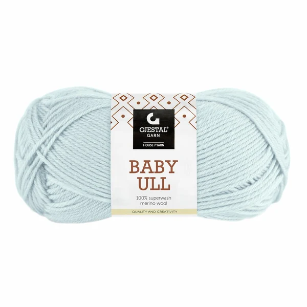 Gjestal Baby Ull 8558 Bleu clair