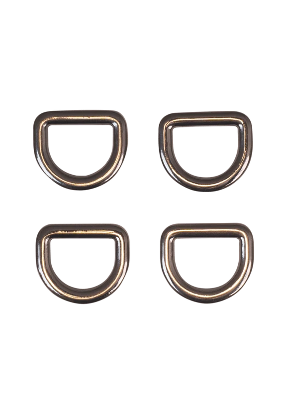 Go Handmade D-ring: Donkergrijs