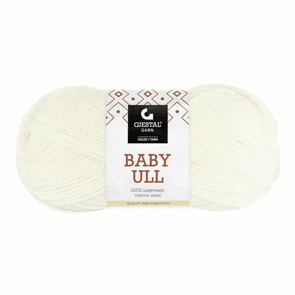 Gjestal Baby Ull 0017 Blanc demi-blanchi