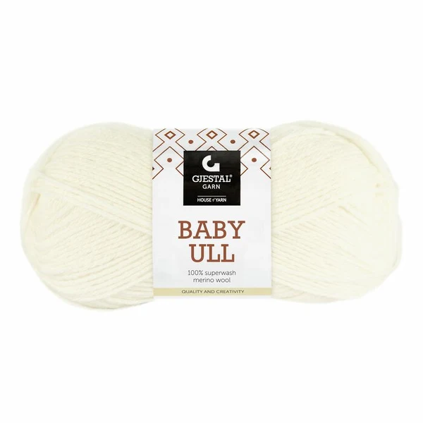 Gjestal Baby Ull 0020 Blanc non blanchi