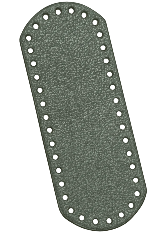 Go Handmade Ovale Basis: 21x8 cm, Groen