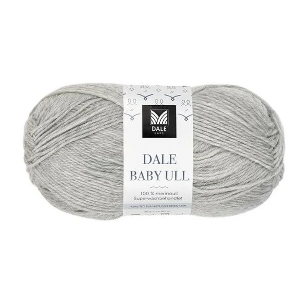 Dale Baby Ull 0004 Gris clair chiné
