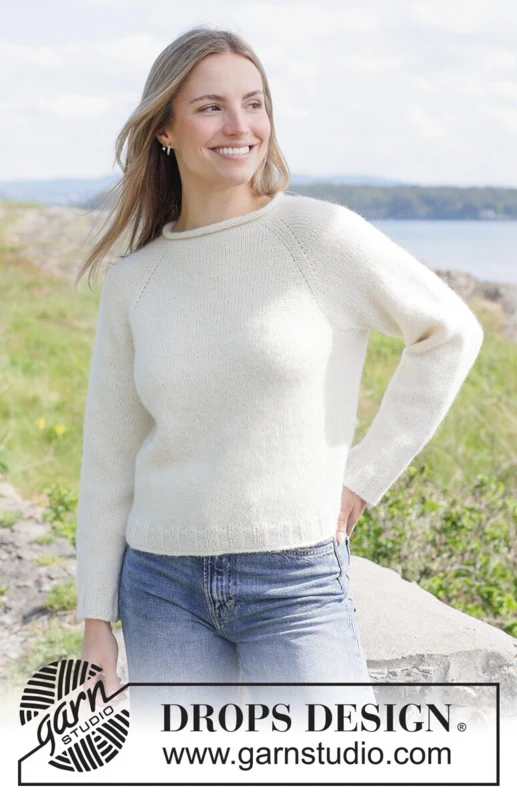 273-23 Sing To Me Sweater by DROPS Design — 3