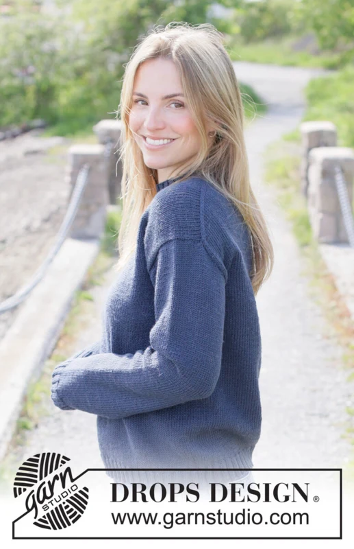 273-22 Autumn Fjord Sweater by DROPS Design — 4