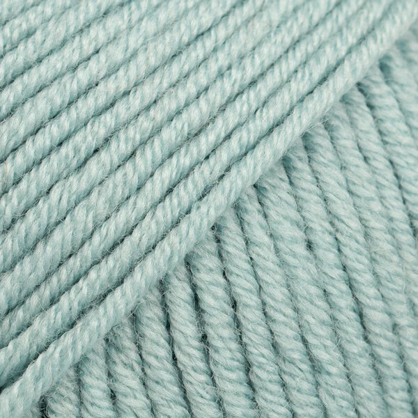 DROPS Merino Extra Fine 15 Lichtgrijs/groen (Uni Colour)