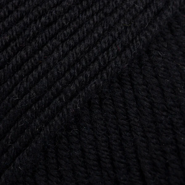 DROPS Merino Extra Fine 02 Zwart (Uni Colour)