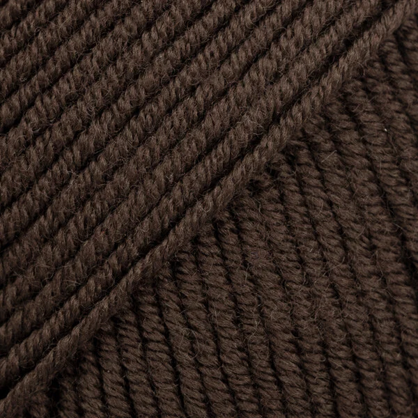 DROPS Merino Extra Fine 09 Donkerbruin (Uni Colour)