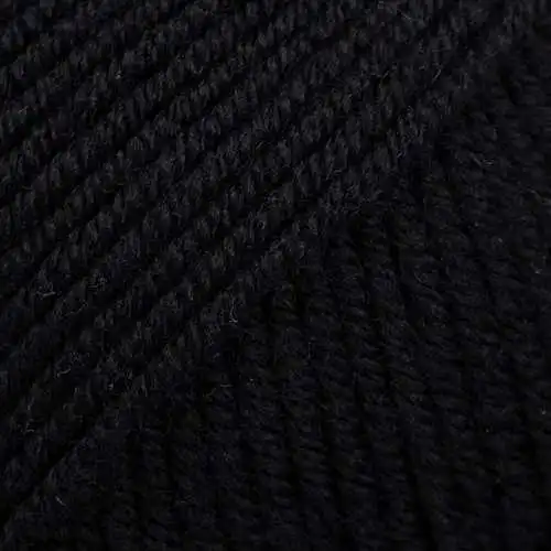 Merino Extra Fine 02 Noir (Uni Colour)