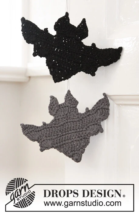 Extra 0-1391 Bat Attack! by DROPS Design — 1