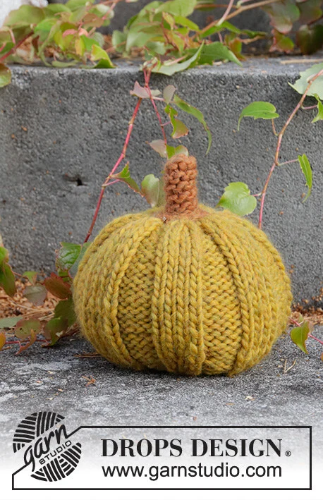Extra 0-1501 Cinderella’s Pumpkins by DROPS Design — 2