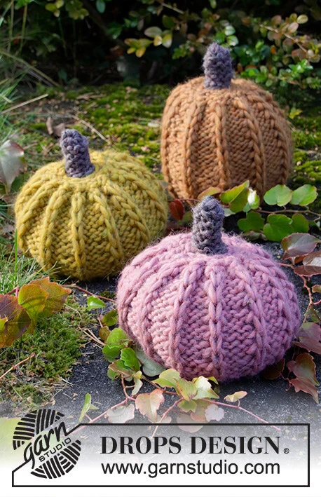 Extra 0-1500 Cinderella’s Pumpkins by DROPS Design — 2