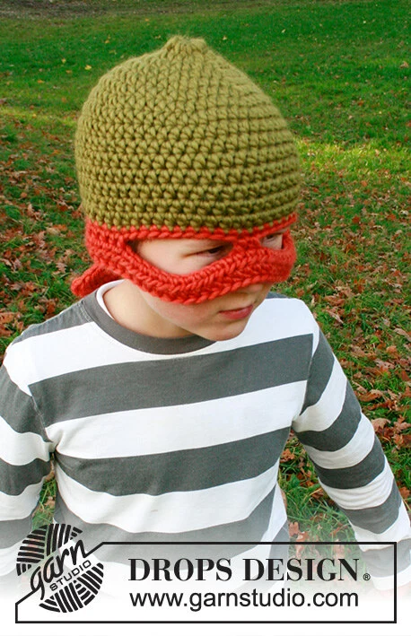 Children 37-24 Pizza Ninja by DROPS Design — 3