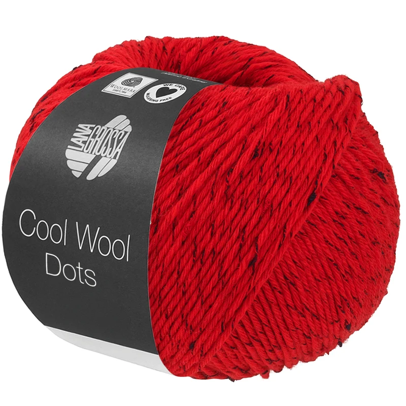 Lana Grossa Cool Wool Dots 05 Rouge