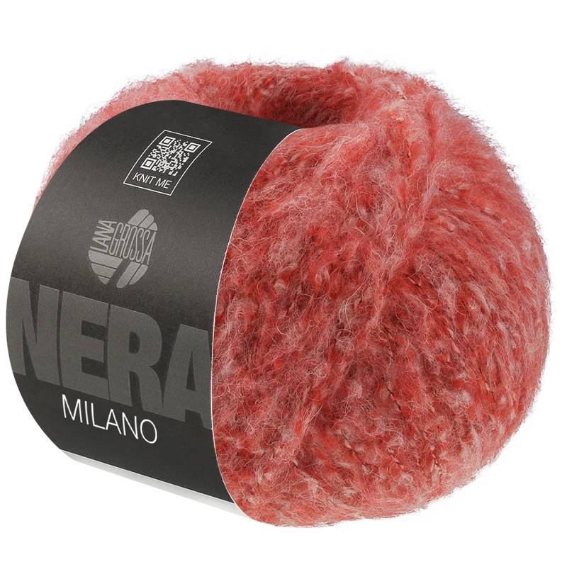 Lana Grossa Milano 14 Lichtrood gemêleerd