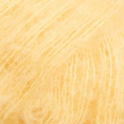 DROPS BRUSHED Alpaca Silk 30 Jaune (Uni colour)