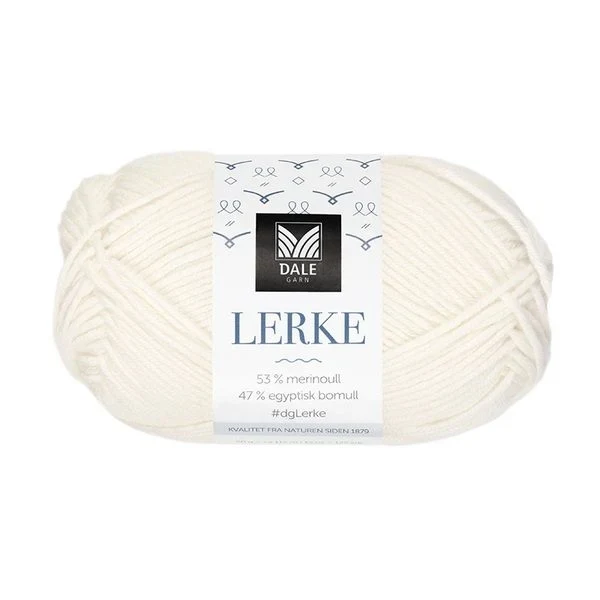 LERKE 0017 Blanc demi-blanchi