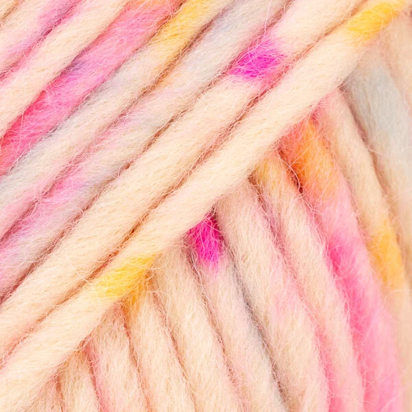 DROPS Snow Mix/Print 139 Pépites arc-en-ciel (Print)