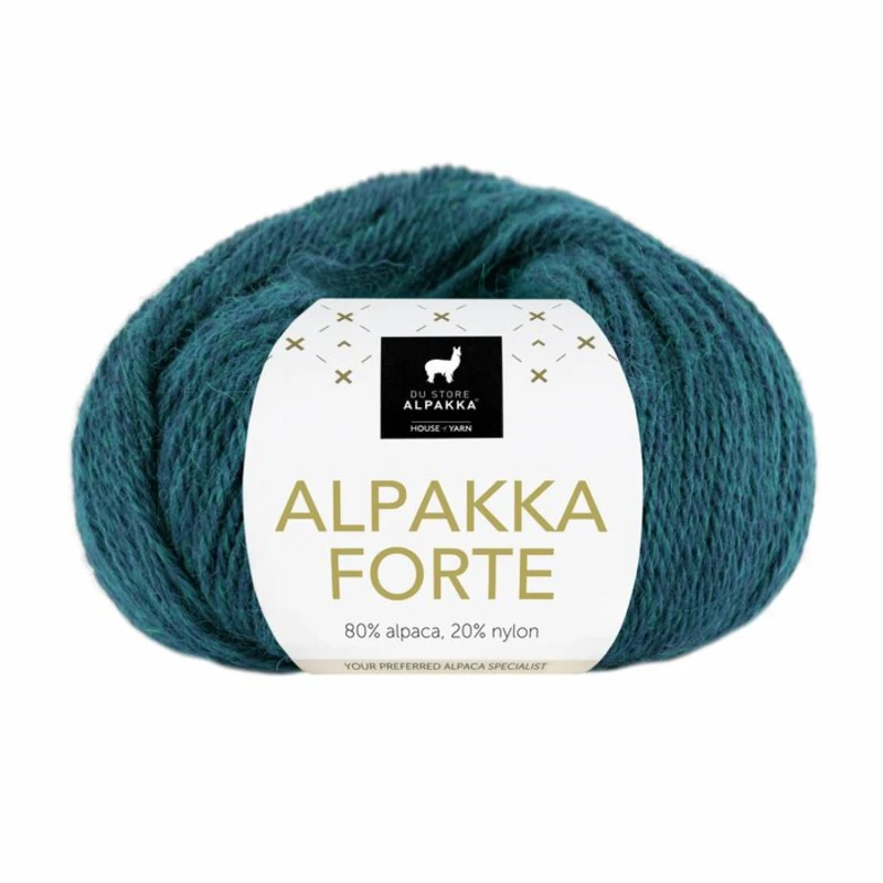 Du Store Alpakka Forte 723 Pétrole sombre