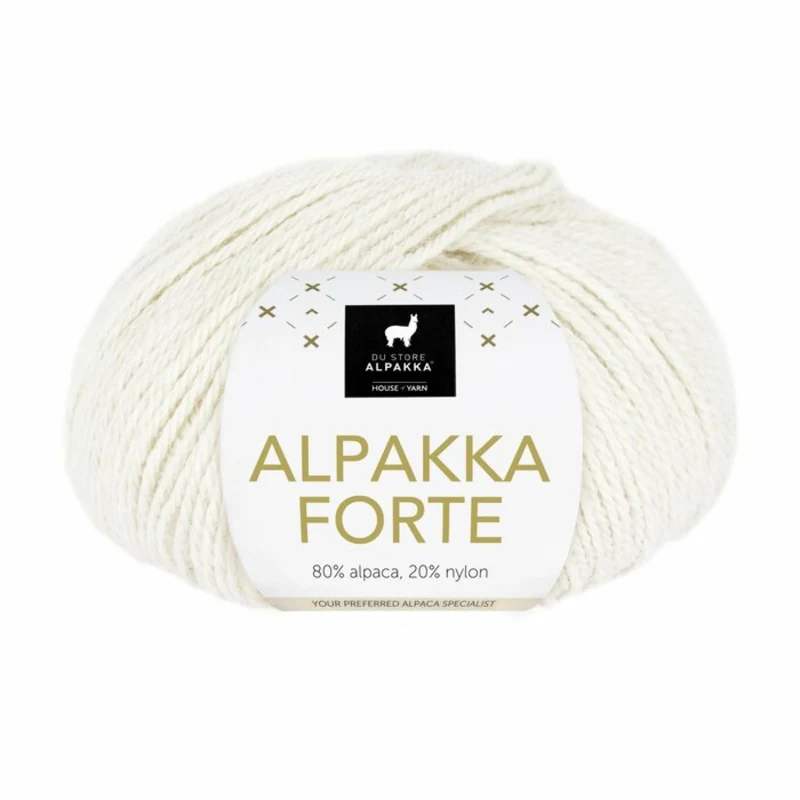 Du Store Alpakka Forte 717 Blanc