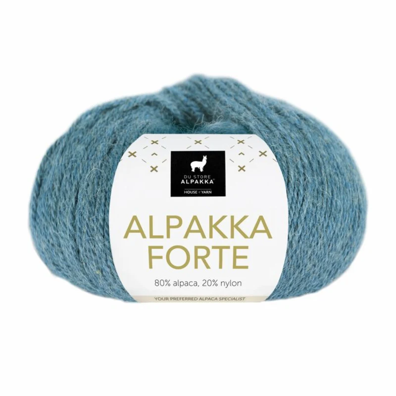 Du Store Alpakka Forte 714 Denim clair chiné