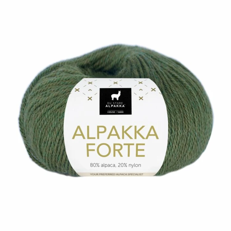 Du Store Alpakka Forte 727 Vert forêt chiné