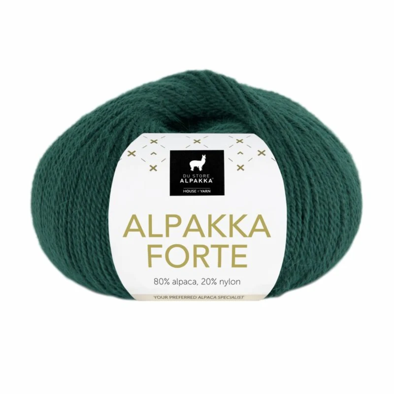 Du Store Alpakka Forte 737 Vert sapin